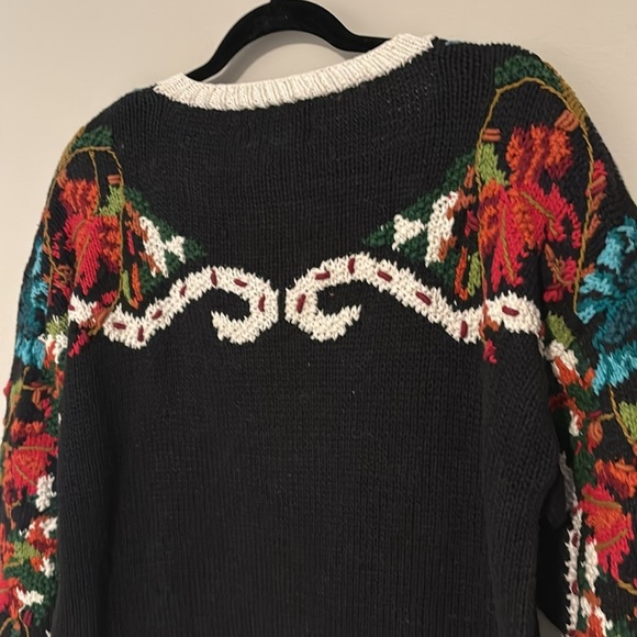 Vintage Jennifer Reed knitted by hand sweater size medium - Picture 6 of 6